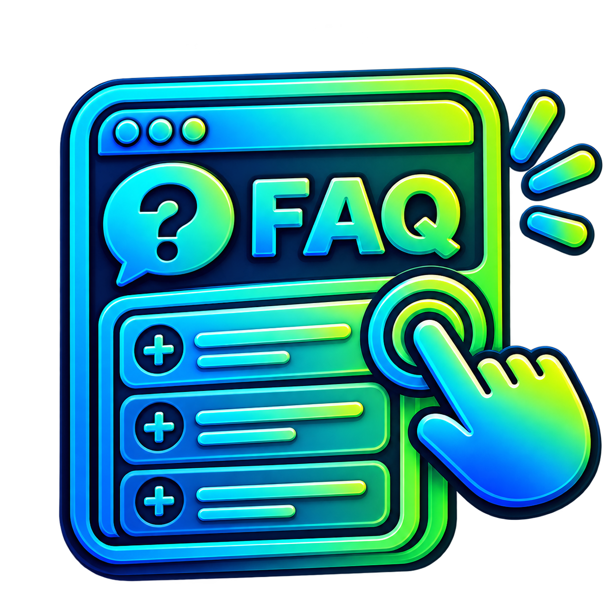 06. One-Click FAQ Web Widget